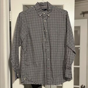 Daniel Cremieux Men's Checkered Shirt - Brown and Blue